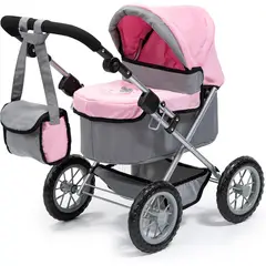 BAYER - Juguete Coche Para Bebés Reborn Y Muñecas Hasta 50 Cm Rosa