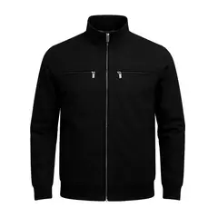 MODA EN CIRCUITO - Chaqueta en Dril para Hombre CUELLO MILITAR