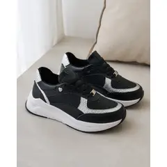 CALZADO BONT - Tenis Mujer Urbana Cuero Baru