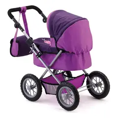 GENERICO - Juguete Coche Para Muñecas / Bebés Reborn De 50 Cm Morado