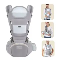 GENERICO - Cargador Canguro Portabebe Ergonomico Multifuncional Bebe