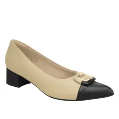 PICCADILLY - Tacon Casual de Mujer 739095-2 Beige negro