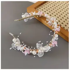 BABY ASPEN - Balacas Niñas Accesorios Cabello ( Diadema, Pinzas, Moños ), Primera Comunión, Bautizo