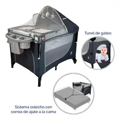 PRIORI - Cuna Colecho Bebe Jordi Gris