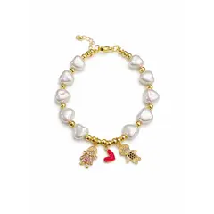 ZYRAL - Pulsera Dorada Para Dama Marca Ref ZPUC01-40