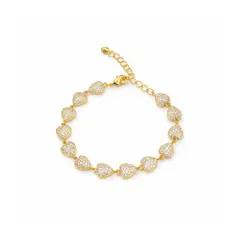 ZYRAL - Pulsera Dorada Para Dama Marca Ref ZPUC01-59