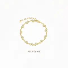 ZYRAL - Pulsera Dorada Para Dama Marca Ref ZPUC01-62