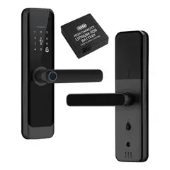 BIGCENTER - Cerradura Digital con Huella y Tarjeta de Acceso