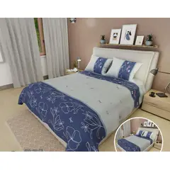 ELEGANT - Juego de Sabanas Algodón 180 Hilos Cama Doble 140 x 190