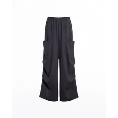 ATMOS - Pantalón Parachute Microcomfort para Mujer Deportiva Color Negro Marca