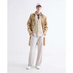 SEVEN SEVEN - Jogger Loose Para Hombre Beige