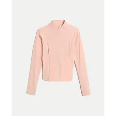 ATMOS - Buzo Ajustado Cuello Alto Training Aerius Skin Para Mujer Rosado