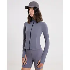 ATMOS - Buzo Para Mujer Cuello Alto O Cuello Tortuga Color Gris Marca #31060064