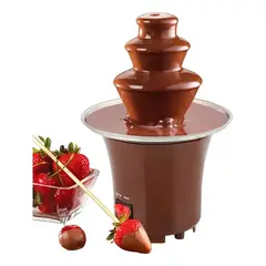 GENERICO - Mini Fuente Chocolate De 3 Niveles