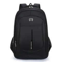 BOLS - BOLSO REFORZADO PARA STUDIO CON ESPACIO LAPTOP Y PORTA TERMOS COLOR NEGRO