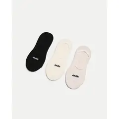 ATMOS - Pack X3 Medias Baleta X3 Para Mujer Crema