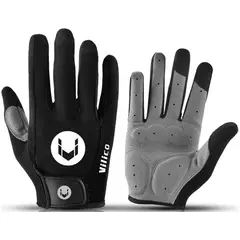 GENERICO - Guantes Térmicos Antideslizantes para Ciclismo Antishock Negro
