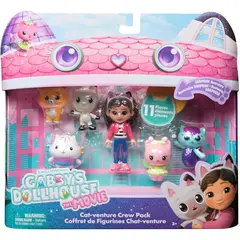 SPIN MASTER - Gabby's Dollhouse, Juego Set X 6 Figuras Pelicula
