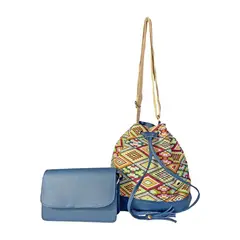 KARLA CHACON - Combo Set Dos Piezas Bolso De Hombro Aria + Bolso Manos Libres Nova