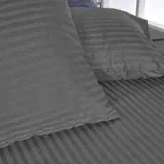 SALOMON - Juego De Sabanas Sencilla 30cm colores - Planchado Permanente 600h