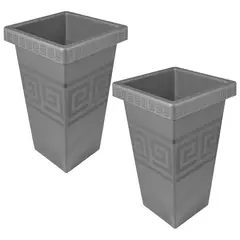 ENERGY PLUS - Set x2 Matera Cuadrada 28L Moderna Espacios Amplios Elegantes