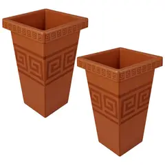 ENERGY PLUS - Set x2 Matera Cuadrada 28L Moderna Espacios Amplios Elegantes