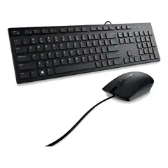 DELL - Combo Teclado Y Mouse Km300c-ltn Usb Español Negro Pc