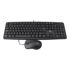 STARTEC - Combo Alambrico Teclado+mouse Star Tec St-cb-81 Negro