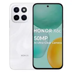HONOR - Celular X6C 128GB 6GB RAM Blanco