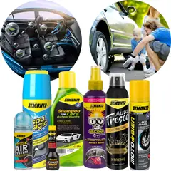 SIMONIZ - Kit renovador carro camioneta 7 productos