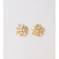 ZYRAL - Aretes Beige Crema Mujer Marca Ref ZARC01-443