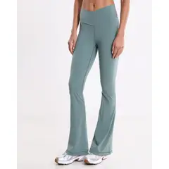 ATMOS - Leggins Flare Para Mujer Largo Color Verde Marca #31230130