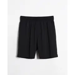 ATMOS - Bermuda Training 6" Biker Barih Para Hombre Negro