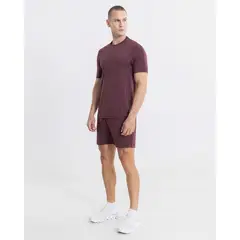 ATMOS - Bermuda Training 6" Biker Barih Para Hombre Vino