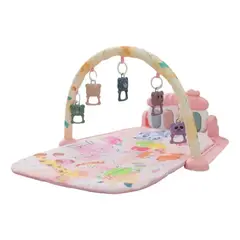 KIDSHOP - Gimnasio Piano Musical Tapete De Juegos Para Bebés He0639 ROSA