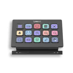 REDRAGON - Panel De Control SS550 STREAMCRAFT con Pantalla LCD y 15 Comandos