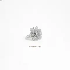 ZYRAL - Anillo Plateado Mujer Marca Ref ZANC02-30