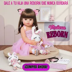 LA MUÑECA - MUÑECA 100% SILICONA REALISTA CON ACCESORIOS REGALO NIÑAS