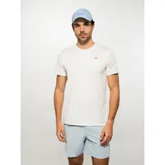 NO RULES - Camiseta Tela Fria Basica Crema Logo 3D