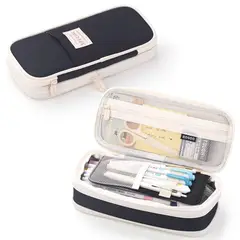 GENER - Cartuchera Organizador Colores Lapices Grande Plegable