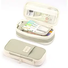 GENER - Cartuchera Organizador Colores Lapices Grande Plegable