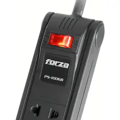 FORZA - Multitoma Regleta Ps-1006b 6 Salidas Cable 3m Switch