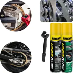 SIMONIZ - Kit mantenimiento cadena moto racing deportivo naked