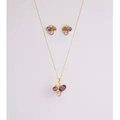 ZYRAL - Set Dorado Multicolor Para Dama Marca Ref ZSJC01-43