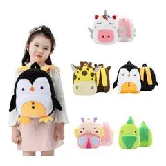 GENERICO - Morral Maleta Infantil Felpa Peluche Niños Niñas Bolso