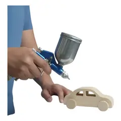 GENERICO - Aerógrafo de Gravedad 400 ml Pintura