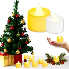 GENERICO - Pack de Velas LED con Efecto Llama