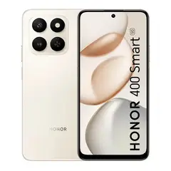 HONOR - Celular 400 Smart 5G 256GB 6GB RAM Expandible a 12GB Dorado.