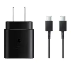 SAMSUNG - Cargador Super Cargar Rapida Galaxy 25W