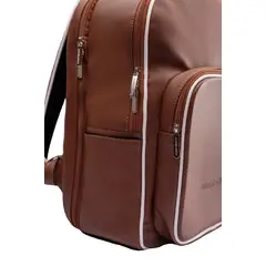 JORMANDS - Mochila T21 de Cuero Vegano